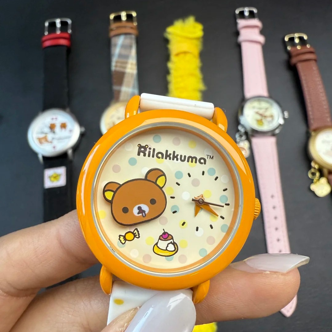 Moments Watches & Jewelry Burlington Reviews - 本物のリラックマ ガグルモーメントシリーズ 首掛け懐中時計 トレンディな漫画ブラインドボックスギフト 女性向け