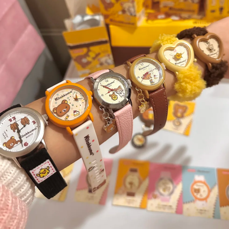 Moments Watches & Jewelry Burlington Reviews - スポットマイヘボックスファンリラックマグルグルグルモーメントシリーズウォッチブラインドボックス漫画アニメアクセサリー腕時計デコレーションキュートトイギフト