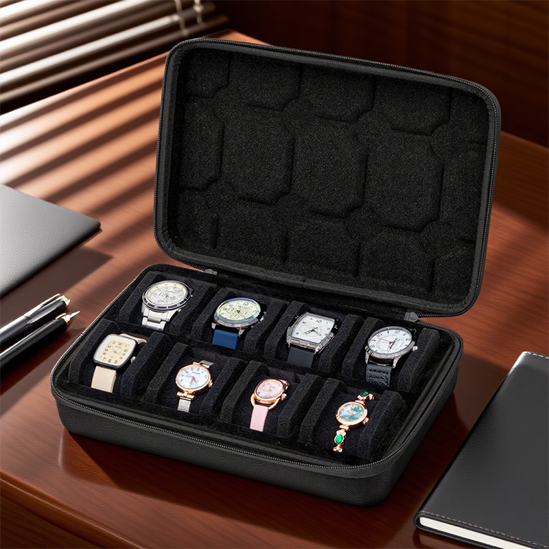 Jewelry And Watches Box - 時計ボックス旅行時計収納ボックスオーガナイザーポータブル防水 EVA 時計キャリングケーススマートウォッチディスプレイボックス男性ギフトボックス