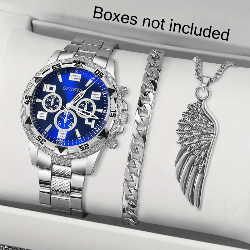 Moments Watches & Jewelry Burlington Reviews - クラシックなミニマリストメンズウォッチデコレーションセット、ダイヤルステンレススチールストラップメンズウォッチ、ブレスレット。 あなたのすべての幸せな瞬間を証言してください。