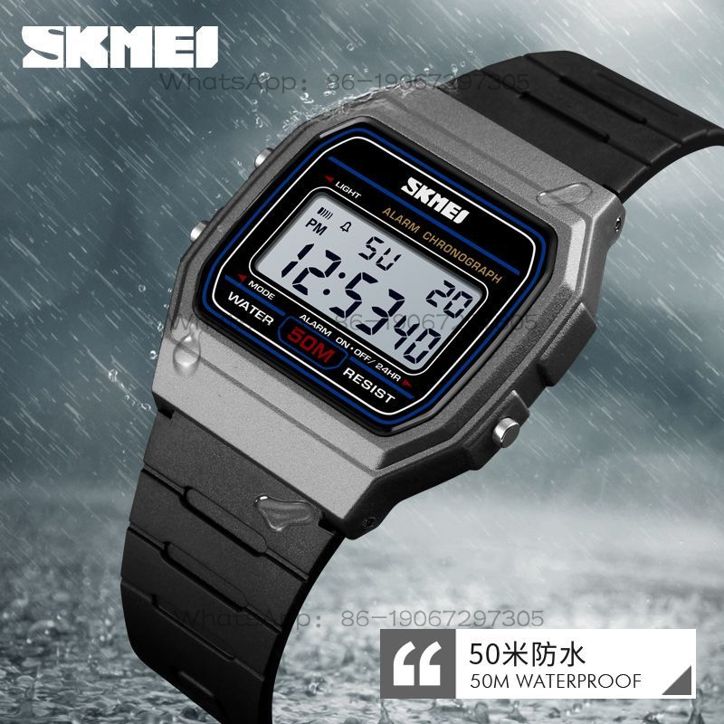 Moments Watches & Jewelry Burlington Reviews - モーメントビューティーSKMEIシンプルでファッショナブルな学生向け電子時計、アウトドアスポーツ防水トレンドカップルウォッチ