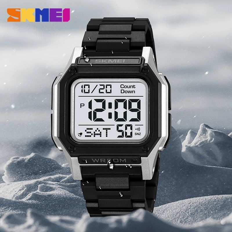 Moments Watches & Jewelry Burlington Reviews - モーメントビューティー SKMEI 多機能学生電子時計防水クロノグラフスポーツウォッチメンズアウトドア電子時計