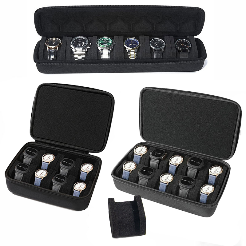 時計収納ボックス 6/10スロット 時計オーガナイザー ポー - Jewelry And Watches Box のレビューと価格