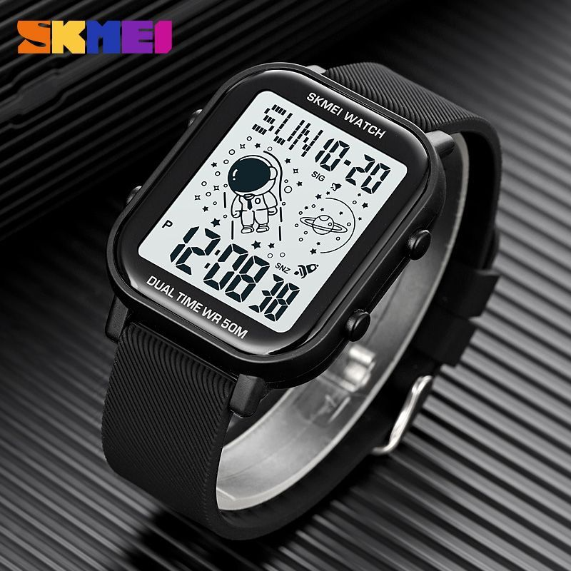 モーメントビューティー SKMEI ファッションスクエア宇宙 - Moments Watches & Jewelry Burlington Reviews のレビューと価格
