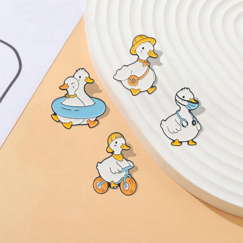 ピンカスタムガチョウアヒルショッピング水泳サイクリングブロー - Shop Jewelry & Watches Near Me のレビューと価格