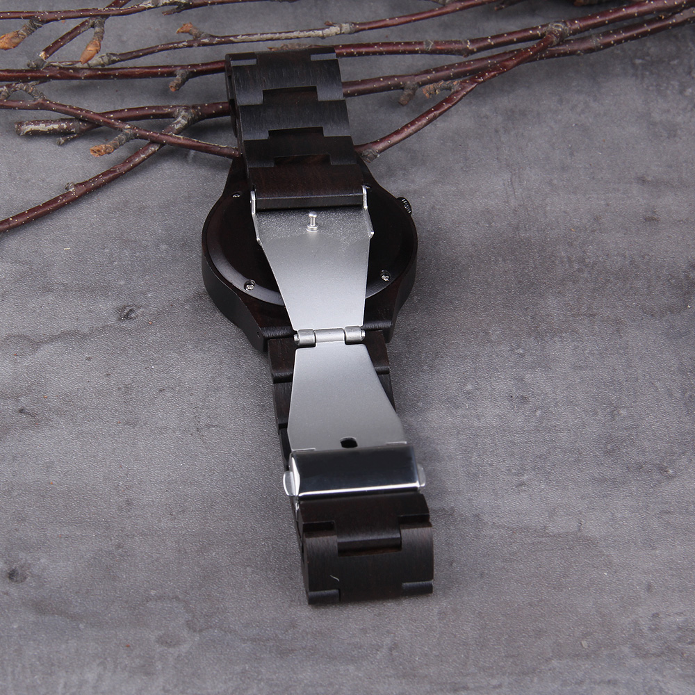 男性と女性のための手作りの木製時計,金のhelmを備えた宝石 - Jewelry Watches Men のレビューと価格