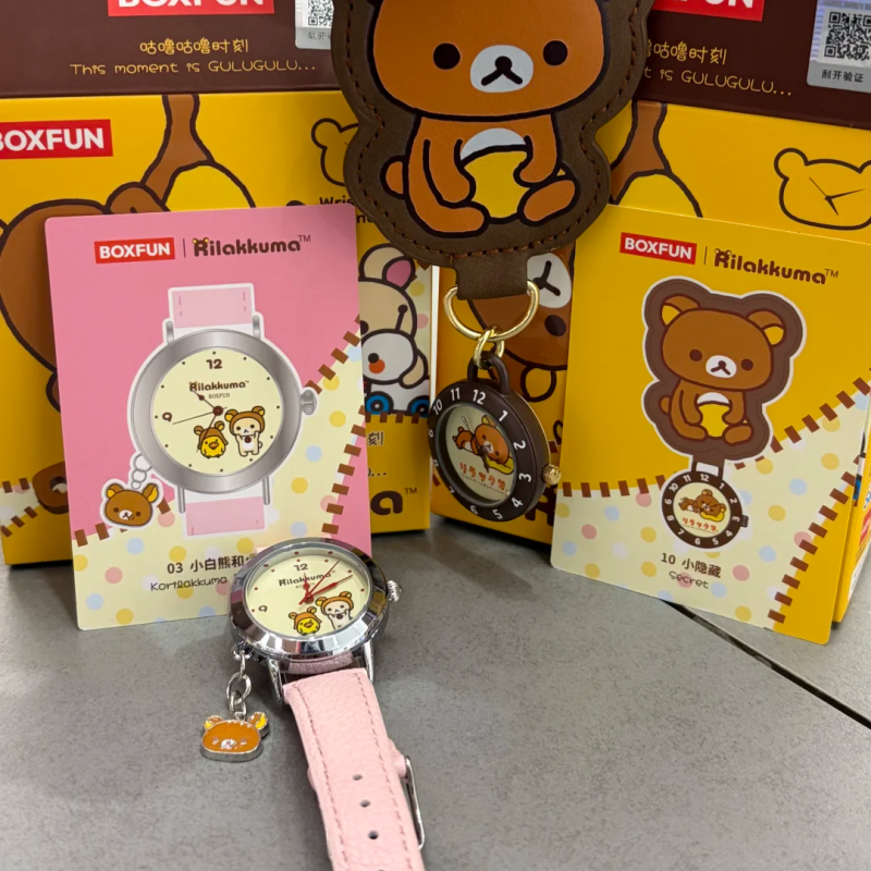 オリジナル Maihe Boxfun リラックマ ググルグル - Moments Watches & Jewelry Burlington Reviews のレビューと価格