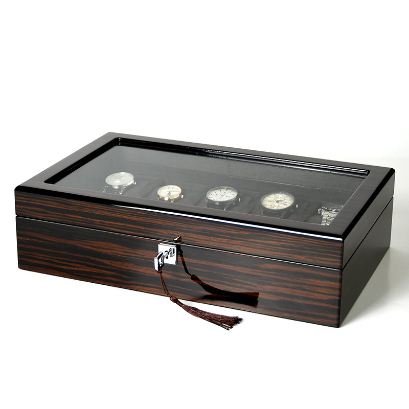 Hxl 木製ピアノラッカー多機能時計ボックス ジュエリー収納 - Jewelry And Watches Box のレビューと価格