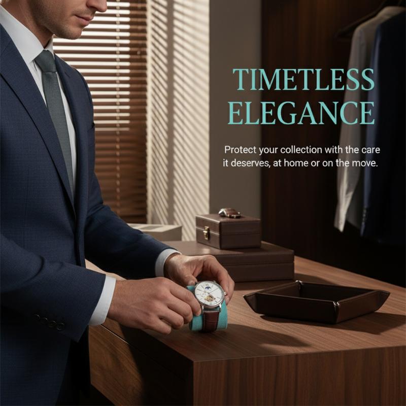 時計クッション時計ボックスパッドソフトフランネルジュエリーデ - Jewelry And Watches Box のレビューと価格
