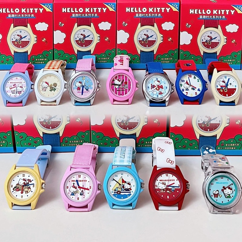モエッチ サンリオ ハローキティ 子供っぽい楽しい瞬間シリー - Moments Watches & Jewelry Burlington Reviews のレビューと価格