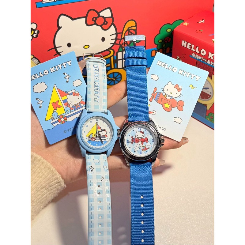 モエッチ サンリオ ハローキティ 子供っぽい楽しい瞬間シリー - Moments Watches & Jewelry Burlington Reviews のレビューと価格