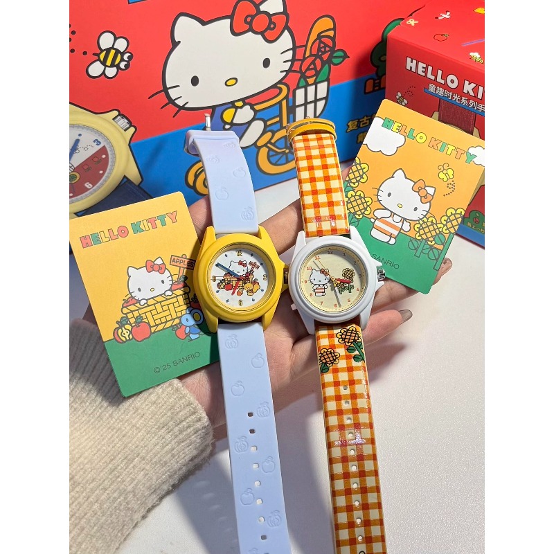 モエッチ サンリオ ハローキティ 子供っぽい楽しい瞬間シリー - Moments Watches & Jewelry Burlington Reviews のレビューと価格