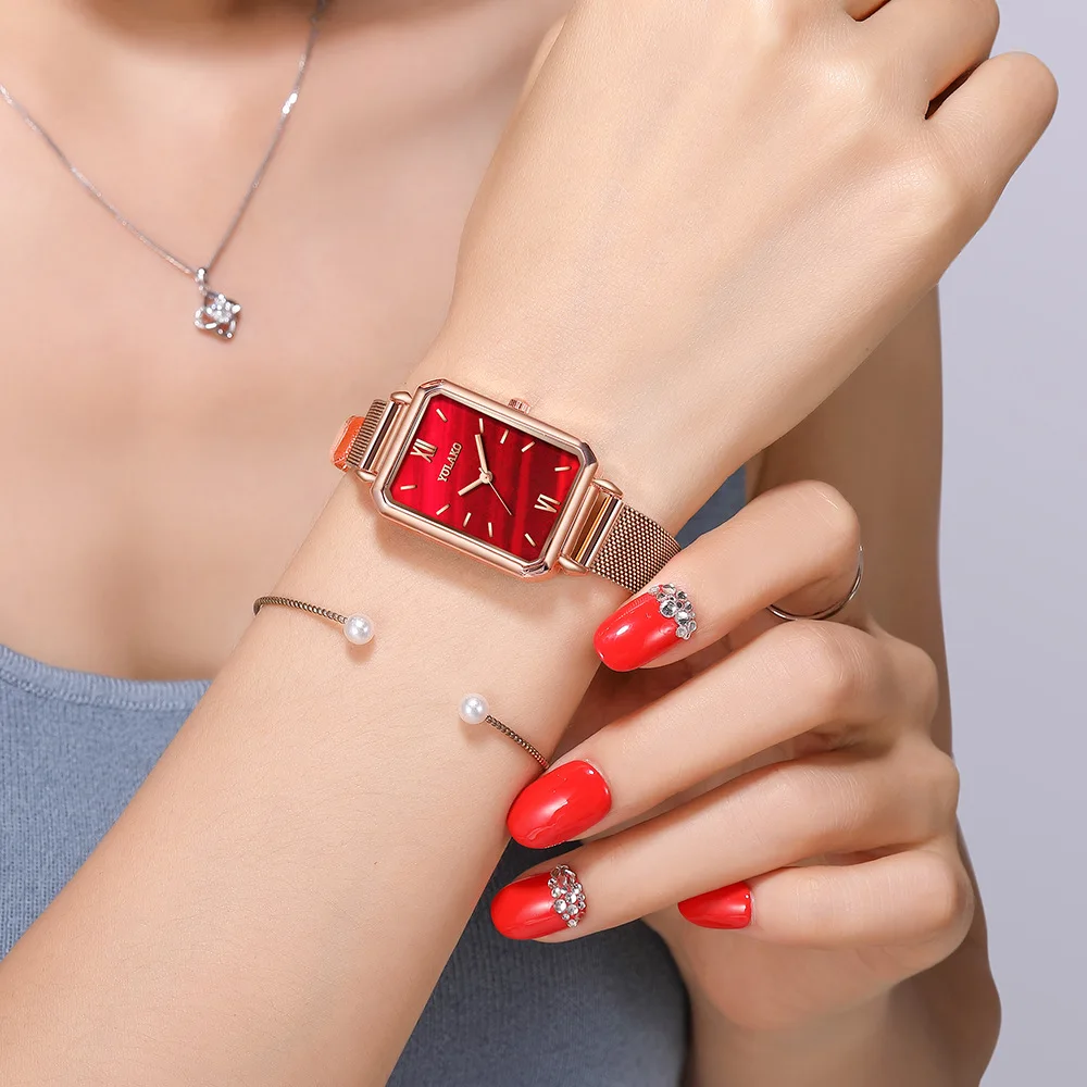 Kol saati-レディースクォーツ時計,ピンク,ゴールド - Jewelry Watches Silver のレビューと価格
