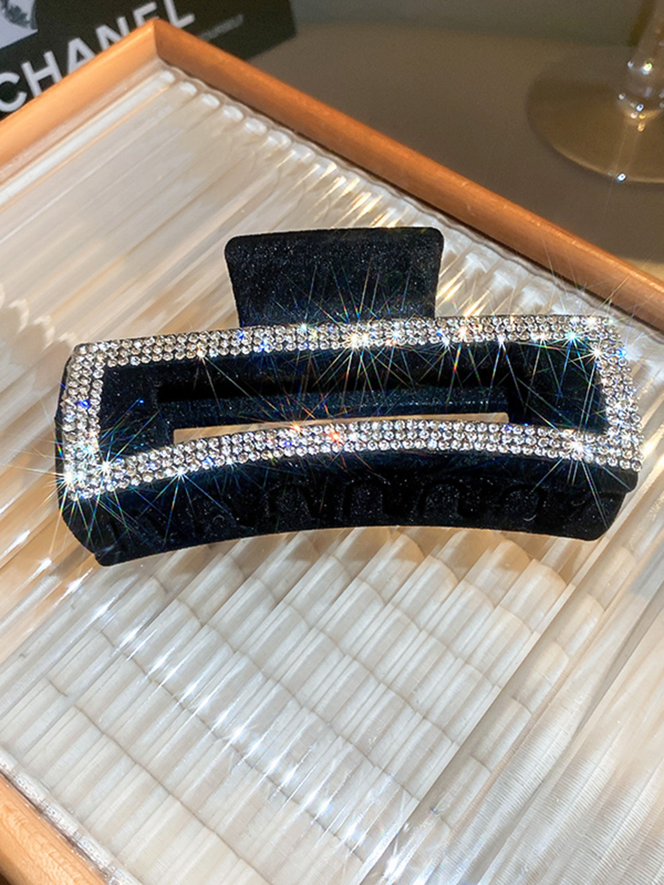 ラインストーン付きブラックヘアクロウ、2024年新作韓国風お - Shop Jewelry & Watches Near Me のレビューと価格