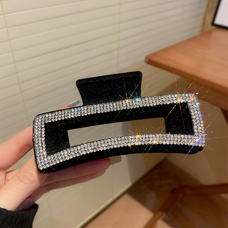 ラインストーン付きブラックヘアクロウ、2024年新作韓国風お - Shop Jewelry & Watches Near Me のレビューと価格